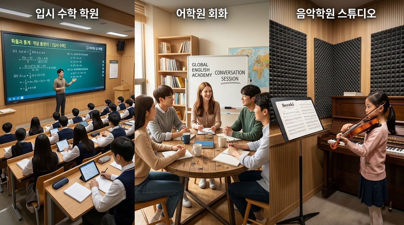 학원 전문 세무기장 분석