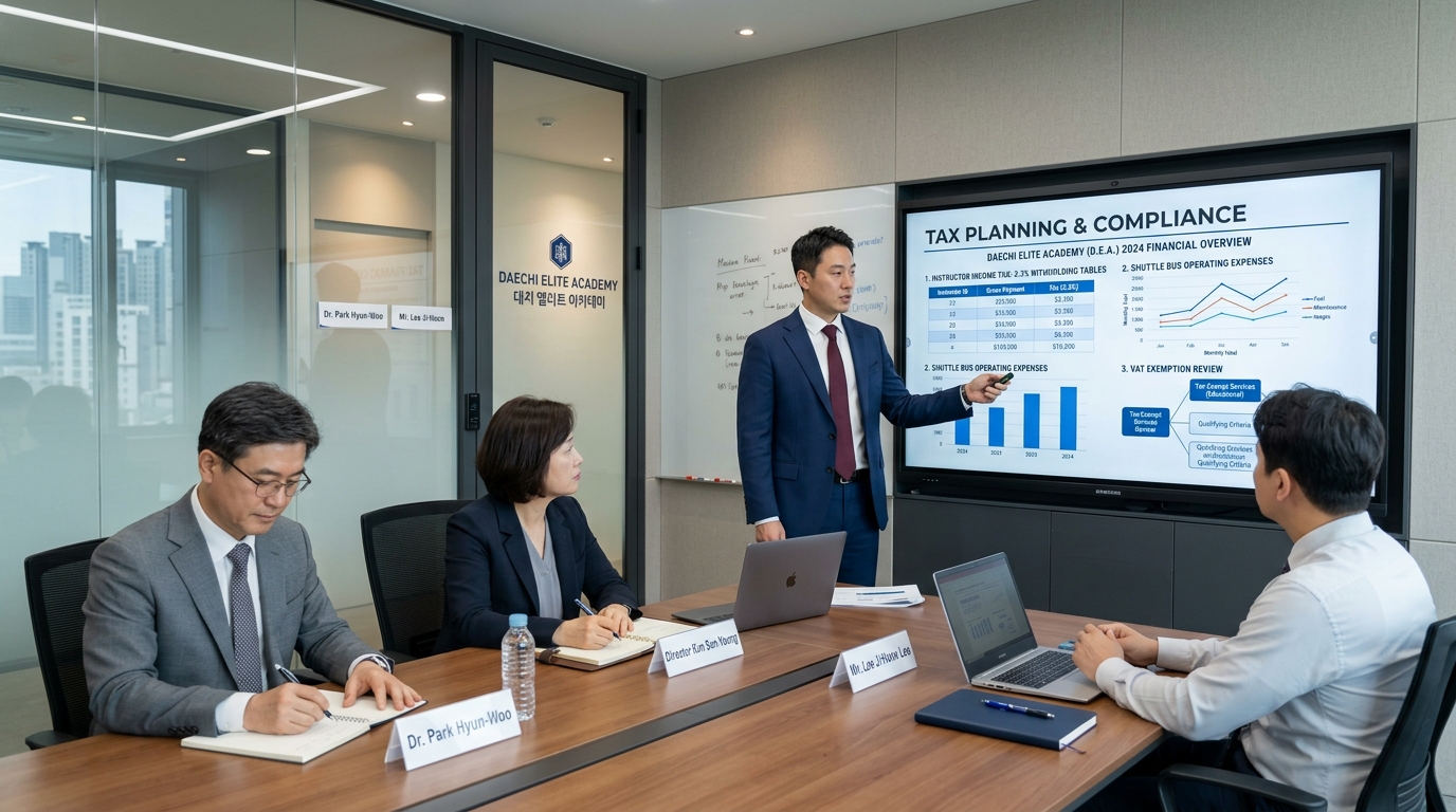 전문 세무사 실무 상담 및 질의응답 (AI 생성 이미지)